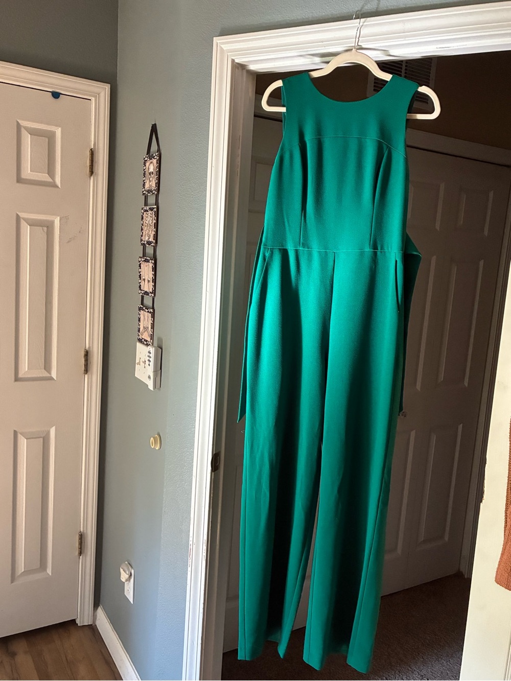 Sleeveless Emerald Green Jumpsuit